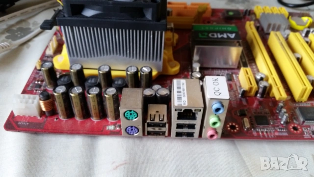 Jetway M2A480VP Дънна платка+Процесор+Охладител, снимка 3 - Дънни платки - 54184740