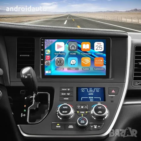Toyota Sienna 2011-2017 Android Mултимедия/Навигация, снимка 2 - Аксесоари и консумативи - 49050030