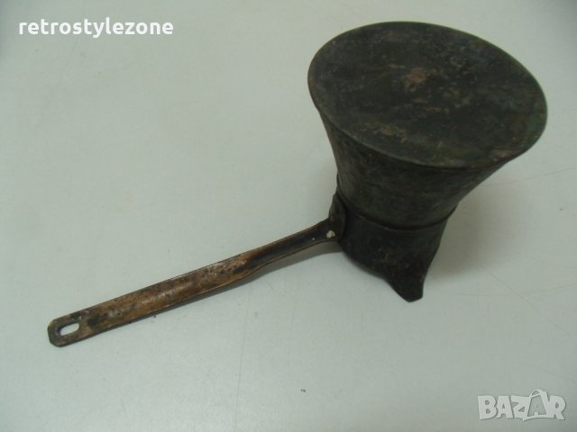 № 4606 старо джезве  , снимка 5 - Други ценни предмети - 30341736