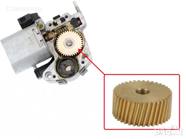 BMW 3 E36 Compact Зъбно колело за мотор на люк , снимка 4 - Части - 50396909