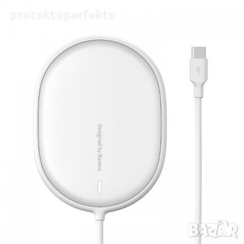 Магнитно зарядно Baseus 15W MagSafe iPhone 12, снимка 15 - Безжични зарядни - 34153891