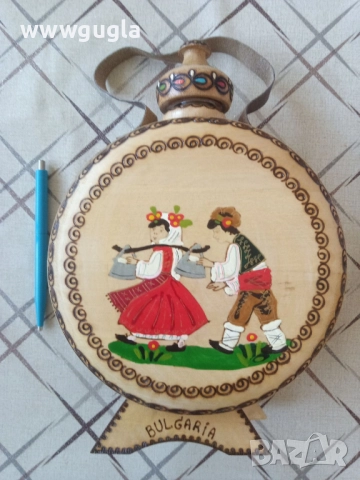 Бъклица с пирография 1л стъкло