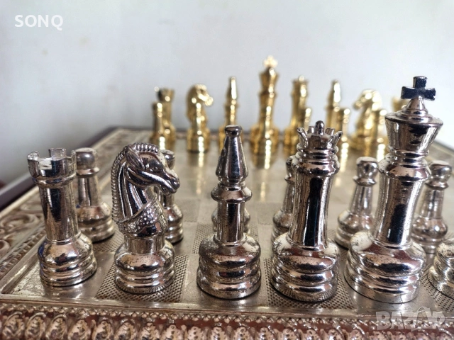 Уникален Луксозен Колекционерски Шах, снимка 12 - Колекции - 53297431