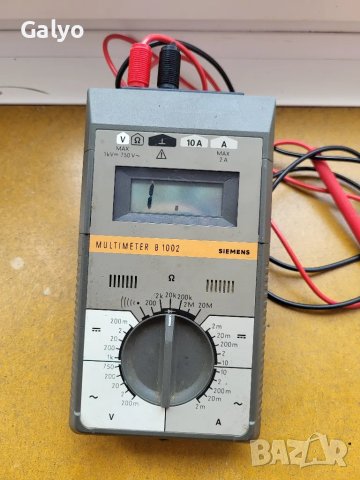 Siemens Multimeter B1002 Мултицет, снимка 7 - Друга електроника - 49510239