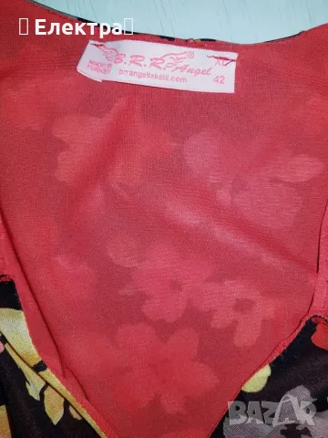 Свежа дамска лятна рокличка тип прегърни ме, , снимка 4 - Рокли - 49146306