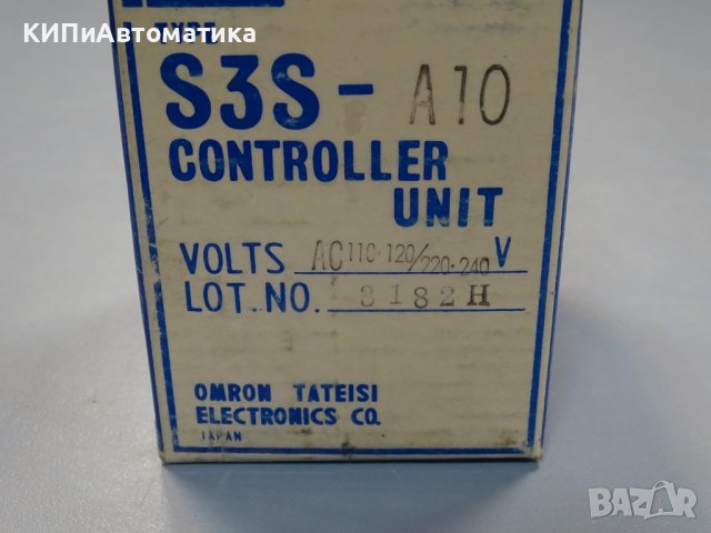 контролер Omron S3S-A10 Controller Unit Module 110/220VAC, снимка 10 - Резервни части за машини - 37722548