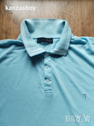 trussardi - страхотна мъжка тениска 2ХЛ, снимка 2 - Тениски - 54078293