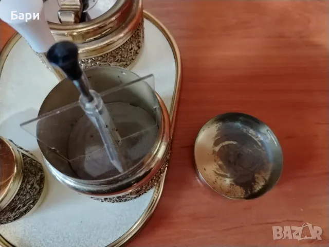 Рядък комплект за пушене Putti от Erhard & Sons от Германия, снимка 13 - Антикварни и старинни предмети - 47963995