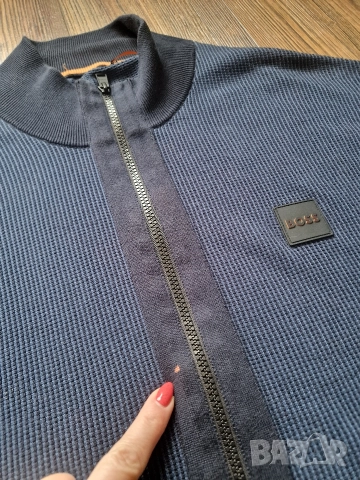 Страхотна мъжка жилетка HUGO BOSS размер 2XL, снимка 5 - Суичъри - 52599668