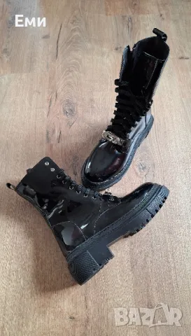 Hermes дамски боти кубинки, снимка 8 - Дамски боти - 48144534