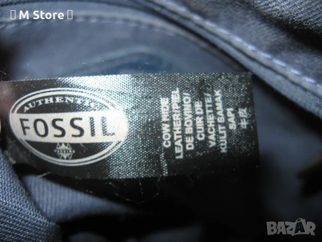 Fossil мини дамска чанта естествена кожа през рамо, снимка 4 - Чанти - 47472551