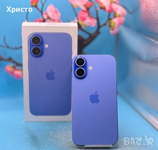 Apple iPhone 16, 128 GB, Ultramarine , снимка 3 - Apple iPhone - 53895494