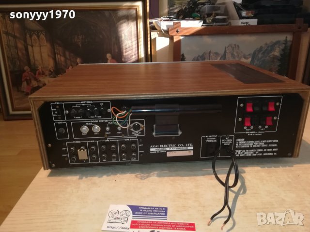 akai aa-1020db stereo receiver-made in japan-внос switzerland, снимка 5 - Ресийвъри, усилватели, смесителни пултове - 30138806