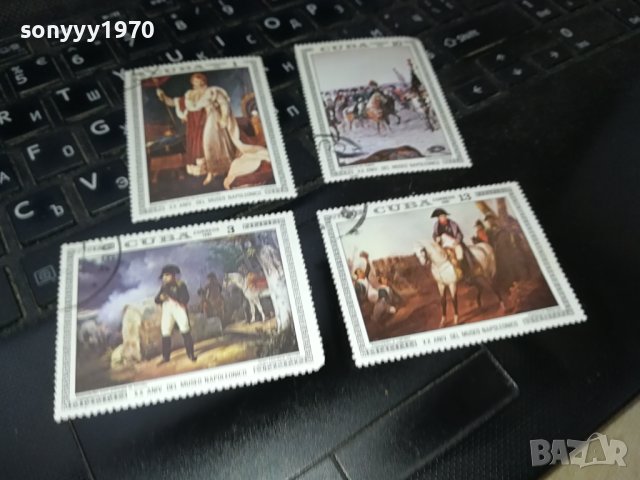 SOLD SOLD OUT*CUBA NAPOLEON 4БР МАРКИ 2609231456, снимка 16 - Филателия - 42327001