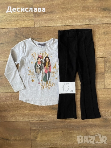 Дрехи за момиче 104 см, снимка 5 - Детски комплекти - 50264539