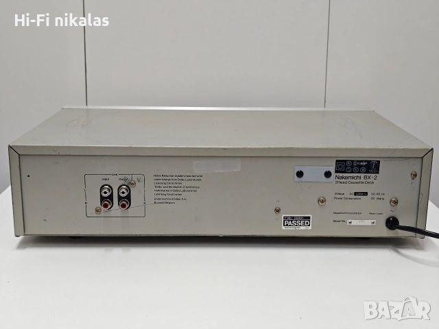 стерео касетъчен дек NAKAMICHI BX-2, снимка 6 - Декове - 53983821