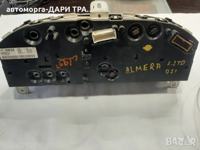Табло уредно,Километраж за Нисан Алмера 2.2 Дизел 2002г., снимка 2 - Части - 49197308