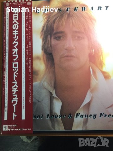 ROD STEWART-FOOT LOOSE & FANCY FREE,LP,made in Japan 