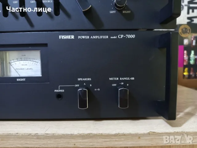 "FISHER"CC-7000/CP-7000, снимка 3 - Ресийвъри, усилватели, смесителни пултове - 55788739