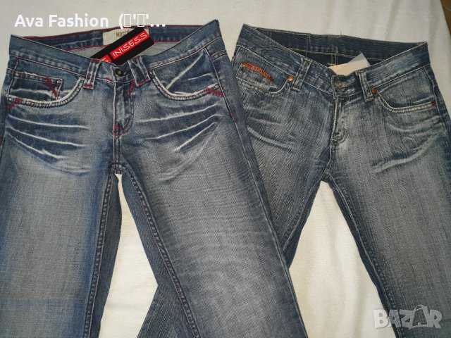 Изгодно!!! Нови италиански дънки за момиче , снимка 3 - Детски панталони и дънки - 38658678