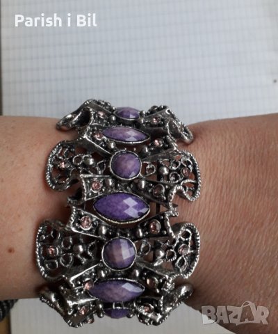 Посребрена фешън Арт огърлица,колие,медальон ,стилни бутикови бижута,комплект,арт, снимка 9 - Колиета, медальони, синджири - 40284456