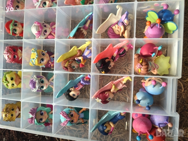 Пълна кутия с колекции от феи, калинки, пеперуди , снимка 3 - Кукли - 52421369