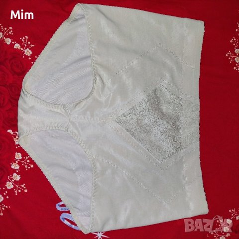 XL/XXL   Ретро моделиращ колан бикина с висока талия в цвят телесен , снимка 4 - Бельо - 44363449