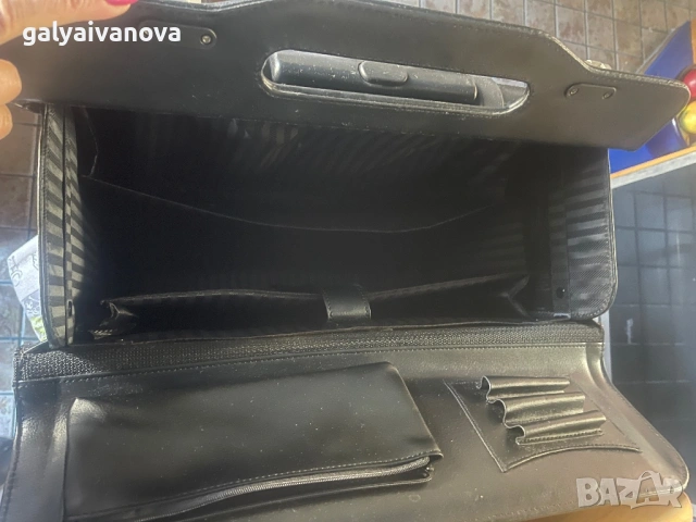 Винтидж куфар естествена кожа, снимка 9 - Антикварни и старинни предмети - 54138639