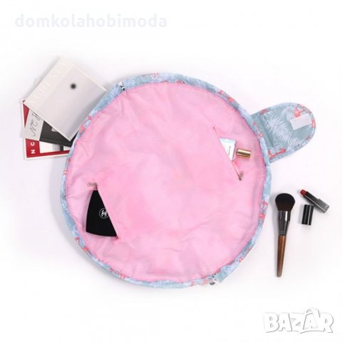 Практична чанта за козметика, Пристягане с връв, Два цвята, снимка 5 - Чанти - 34484711