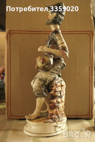 продавам керамична фигура, снимка 3 - Антикварни и старинни предмети - 36462372