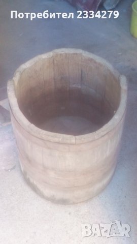 ,,КАЧЕ"автентичен,дървен съд с дървен капак, снимка 6 - Декорация за дома - 30019181