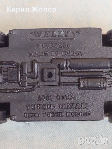 Метална количка YUKON DENALI MADE IN CHINA джип рядка за КОЛЕКЦИЯ 37539, снимка 9 - Колекции - 40694373