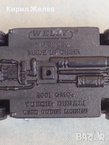 Метална количка YUKON DENALI MADE IN CHINA джип рядка за КОЛЕКЦИЯ 37539, снимка 9 - Колекции - 40694373