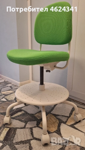 Детски стол за бюро Ikea, снимка 2 - Мебели за детската стая - 52965126