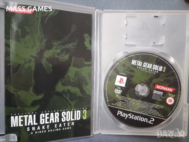 Metal Gear Solid 3 PS2, снимка 2 - Игри за PlayStation - 55710818