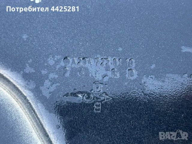 врата предна лява Mercedes  C-klass, w204, Мерцедес Ц класа 204 модел 2007-2014 г. #004S, снимка 4 - Части - 54322279