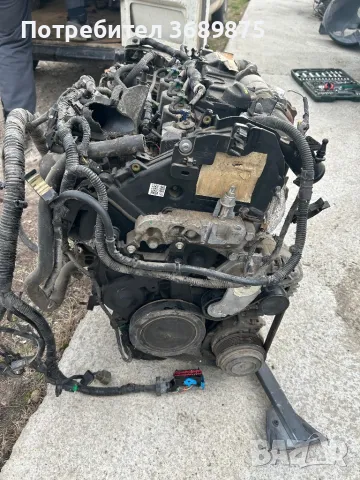 Двигател Пежо Форд Ситроен 1,5 дизел код на мотора HWDB 120кс, снимка 3 - Части - 49009347