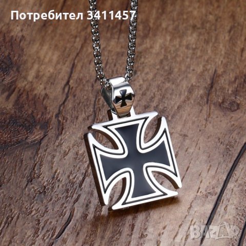 ЛАНЧЕ МАЛТИЙСКИ КРЪСТ, снимка 5 - Колиета, медальони, синджири - 39980418