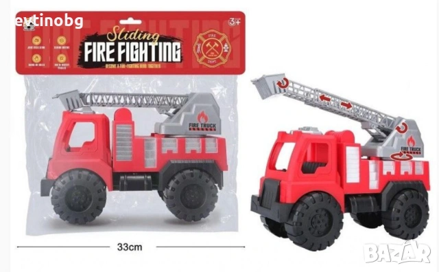 Детска пожарна кола със стълба