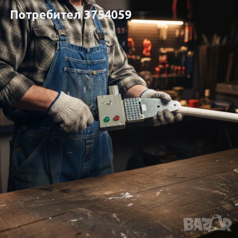 Професионална лепачка за PPR тръби 900W с регулируема температура (50–300°C) – Комплект с куфар, снимка 3 - Куфари с инструменти - 53099213
