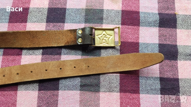Продавам войнишки колан БНА, снимка 3 - Антикварни и старинни предмети - 54078778