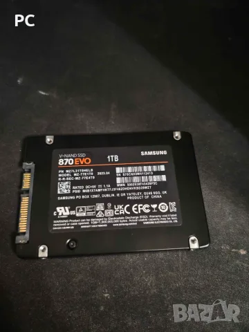SSD 1TB Samsung QVO  - 997 дни 93%, снимка 4 - Твърди дискове - 55565899
