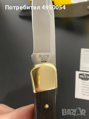 Сгъваемият нож Buck 110 Folding Hunter, снимка 6 - Други инструменти - 56179921