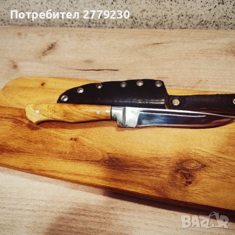Стар масивен и здрав нож, снимка 5 - Други ценни предмети - 51427164