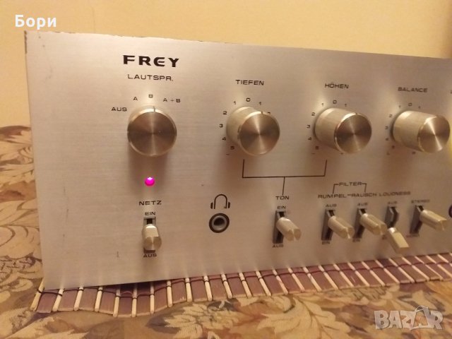 FREY HI-FI STEREO 9303 U.S.A Усилвател 2х150 вата, снимка 4 - Ресийвъри, усилватели, смесителни пултове - 31048627
