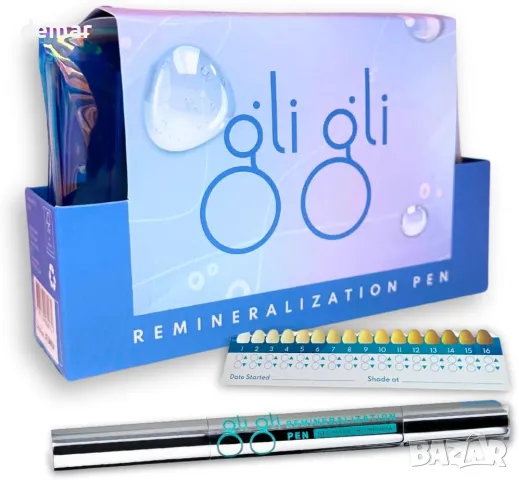 gli gli Реминерализиращ гел 2ML*1PCS, с ръководство за нюанси, за намаляване на чувствителността