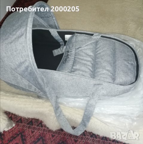 Детска количка 3в1 Cangaroo - Сива, 4х4, снимка 5 - Детски колички - 44201145