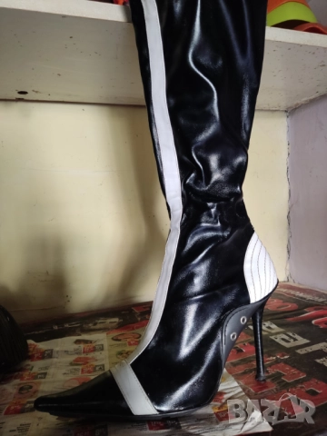 Дамски ботуши Дамски боти Дамски обувки с висок ток Чизми Дамски сандали на висок ток, снимка 13 - Дамски елегантни обувки - 52101626