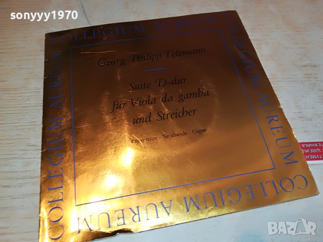 GEORG PHILIPP TELEMANN-ПЛОЧА MADE IN GERMANY 0105231546, снимка 9 - Грамофонни плочи - 40546951