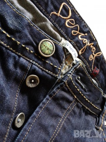 Desigual Oftal Celeste Palido Men's Slim Fit Jeans Мъжки Дънки Размер W34, снимка 5 - Дънки - 29098910